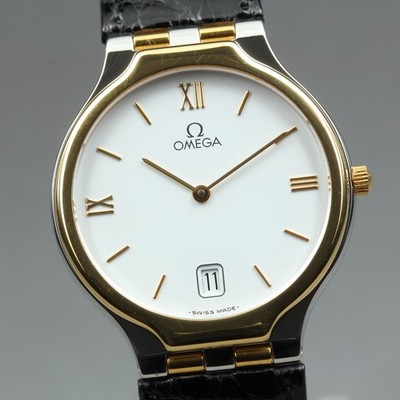 [Near MINT] OMEGA De Ville Cal.1440 Ref.196.0316 Quartz Men's Watch From JAPAN