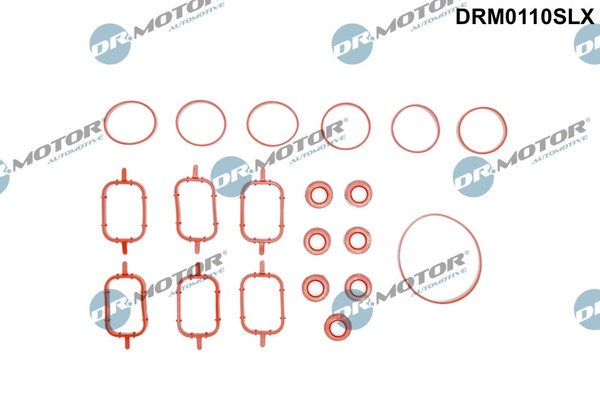 1X Dr.Motor Automotive DRM0110SLX Dichtungssatz AnsaugkrüMmer FüR Opel Bmw Land-image