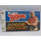 Vintage 1985 Milton Bradley WWF Wrestling Superstars Board Game Hulk Hogan 4529