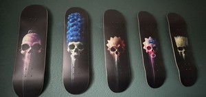 Zero Skateboards x the Simpsons Horror Complete Deck Set