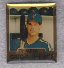 Pin's Baseball - Gregg JEFFERIES - Champion Américain - USA