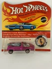 Hot Wheels Redline 1969 Hairy Hauler Hot Pink/White NEW Blister Pack w/ Button