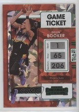 2021-22 Panini Contenders Game Ticket Green Ice Devin Booker #9 17vi