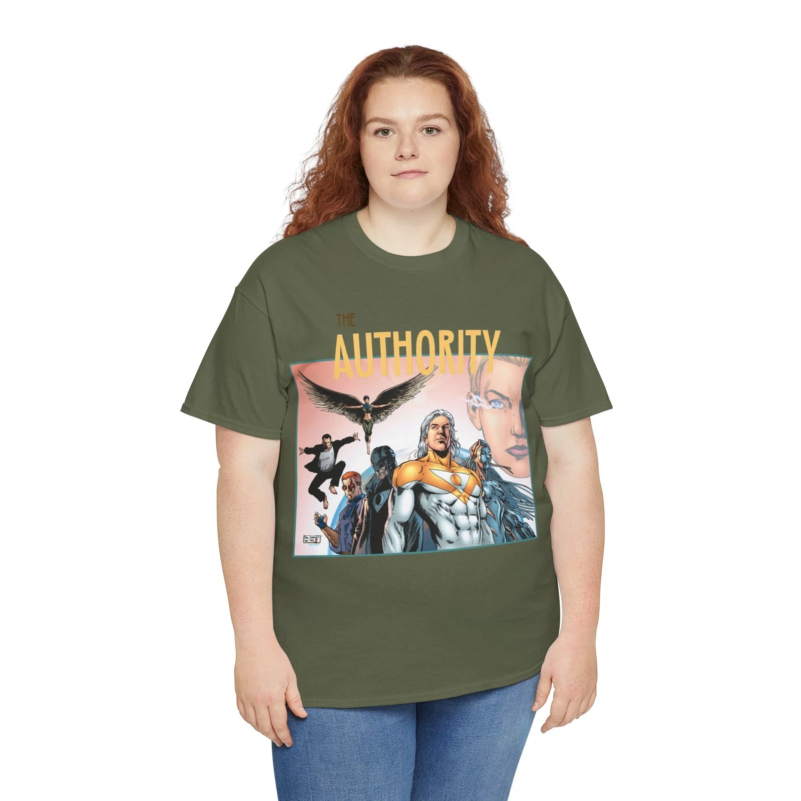 Authority T-Shirt - Wildstorm/DC Comics - Phil Jimenez Art - Apollo, Midnighter