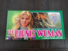 Vintage 1976 The Bionic Woman Board Game Complete