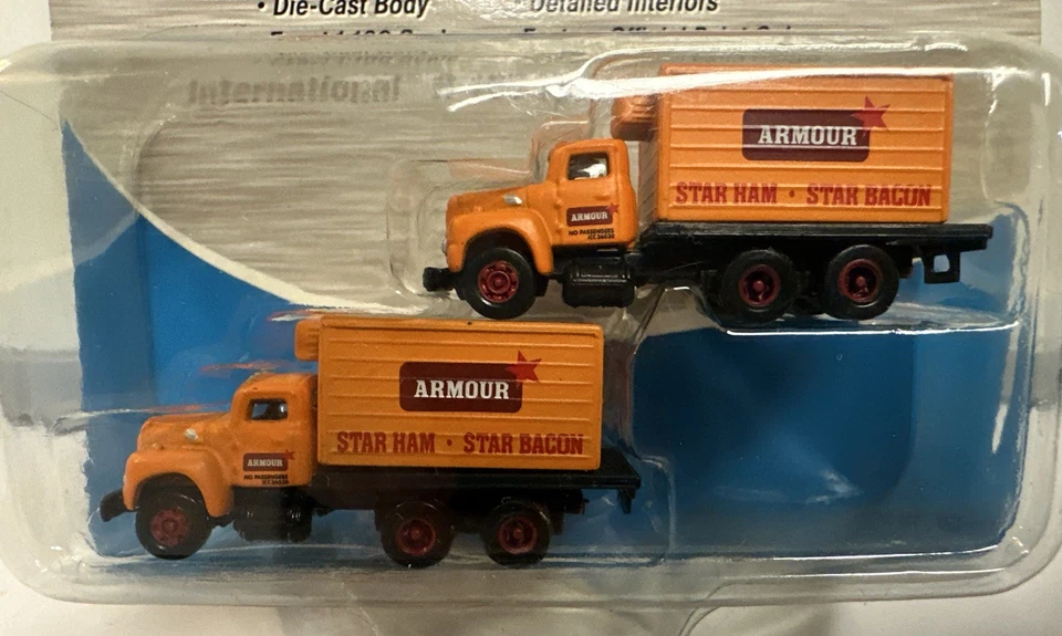 Mini Metals N Scale Armour Star IH R-190 Reefer Trucks #50261 - Image 2 of 4