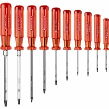 PB Swiss Tools PB 1402 Torx Classic Screwdrivers Set, 10 Pcs