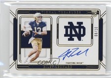2025 Panini National Treasures Collegiate Gold 8/10 Riley Leonard Auto 17uv