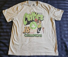 NBA Boston Celtics 18 Time Champions Mens Large Shirt