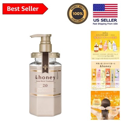Deep Moist Treatment 2.0: Gentle Organic Hair Oil with Lavender & Silk for Shine