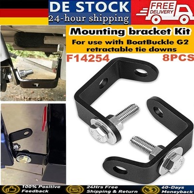 Universal Transom Straps Mounting Brackets Kits F14254 Fits for BoatBuckle G2