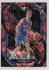 2024-25 Panini Select Premier Level Red Cracked Ice Prizm Nikola Topic #171 15j1