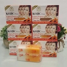 6X Kojic white Gluta Papaya Arbutin 7days White Soap 160g 4 in 1 Fast Shipping