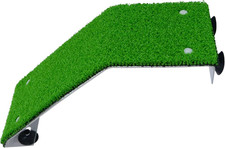 Turtle Basking Platform, 16.14''X 5.9'' L X W Simulation Grass Lawn Turtle Ram