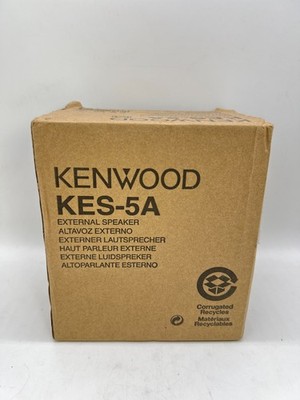 NEW Kenwood KES-5A 40W External Mobile Speaker 4 Ohm w/ Bracket & Wire