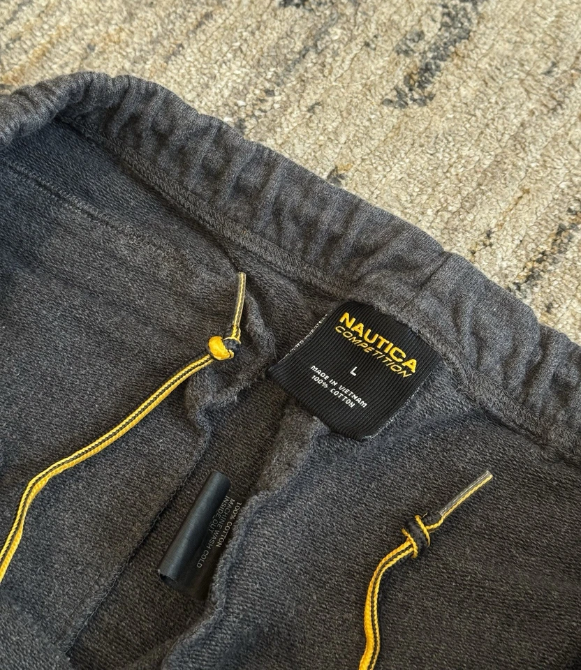 Винтажные спортивные штаны 90-х Y2K Nautica Competition — тяжелые мешковатые — серые мужские XL - Изображение 4 из 4