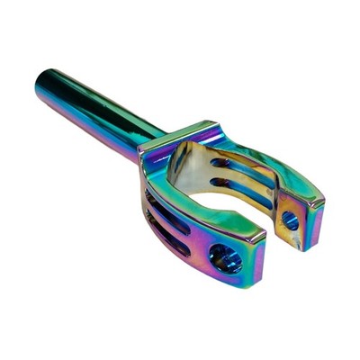 Stunt Scooter Gabel - Ten Eighty Judge Custom Teil - Neo Chrom Mehrfarbig