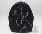 Pokemon Center Limited Mew / Mewtwo Backpack- Black/ Purple Excellent from Japan
