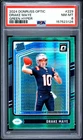 2024 PANINI DONRUSS OPTIC GREEN HYPER #229 DRAKE MAYE ROOKIE RC PSA 8