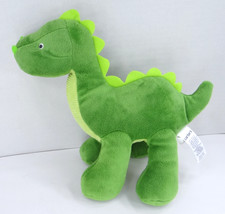 Carters Green Dinosaur Plush 9" 2015 Long Neck Brontosaurus