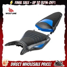 WOLFLINE Comfort Rider & Passenger Seat Set for Yamaha YZF-R3 MT-03 2015-2024