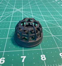 Vintage Metal Flower Frog Dome Cage Floral Arranger