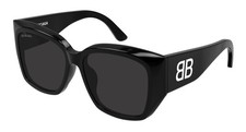 NEW Balenciaga BB0445SK-001 Sunglasses 56mm 100% Authentic