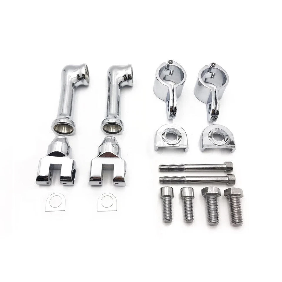 Soporte de montaje de clavija de pie en ángulo corto para Honda Goldwing GL1800 01-2017 Foto 3 de 4