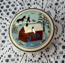 VILLEROY & BOCH ~ DESIGN NAIF ~ LAPLAU 5 ~ PORCELAINE TRINKET BOX ~ LUXEMBOURG