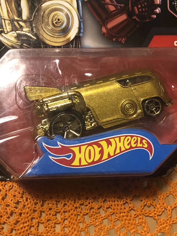 Star Wars C-3PO Hot Wheels Disney Mattel Auto Giocattolo - Immagine 2 di 4