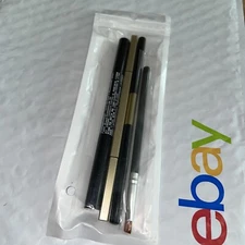 4-in-1:Eyebrow Pencil x3, Eyebrow Brush x1, Middle Brown, Natural Looking Brows