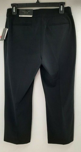 Apostrophe Petite Vanessa Black Cropped Boot Cut Pants. Size 6P - Picture 6 of 12