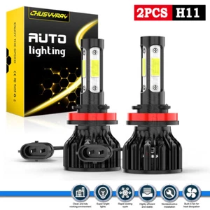 COB H11 H8 H9 LED Ampoules de phare Kit Super White 6000K Haute Haute Basse Puissance
