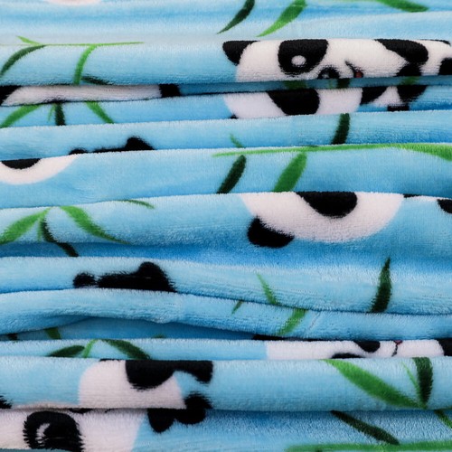 Baby Pandas Blanket Soft Plush Blanket Kid's Blanket 50x60in - Picture 5 of 8