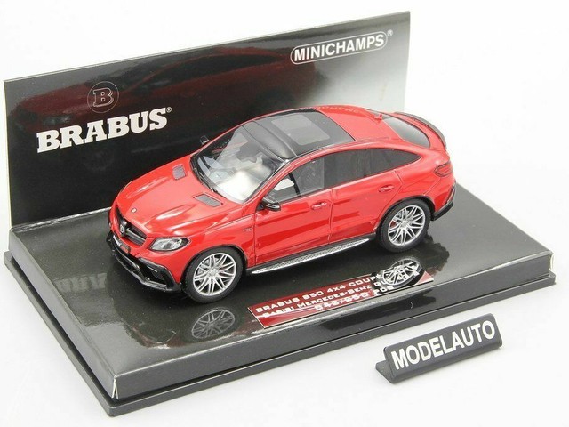 Brabus 850 4x4 Coupe From Basis Mercedes Benz Amg Gle 63 S 2016 Red 1 43