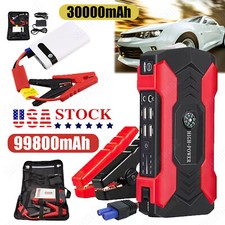 99800mAh Car Jump Starter Box Battery Charger Pack Booster Portable Power Bank