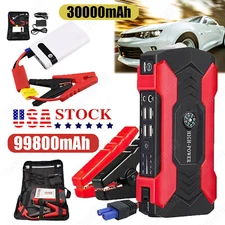 99800mAh Car Jump Starter Box Battery Charger Pack Booster Portable Power Bank