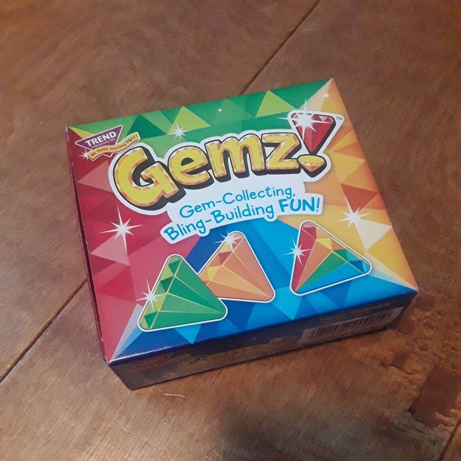 Gemz! Three Corner Strategy Game by TREND ENTERPRISES, INC. - Family-Friendly Ca