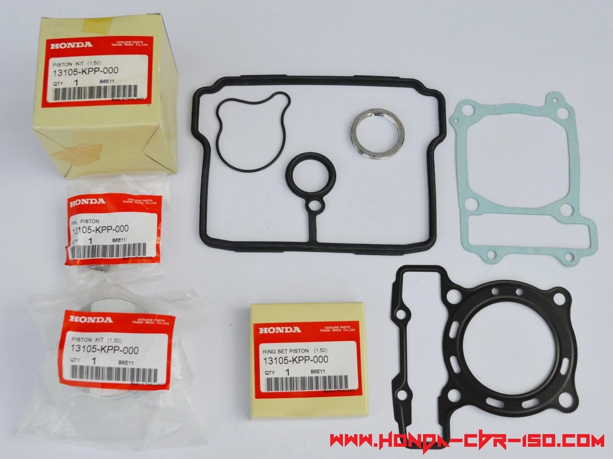 OEM part Honda CBR 150R piston repair service kit cylinder