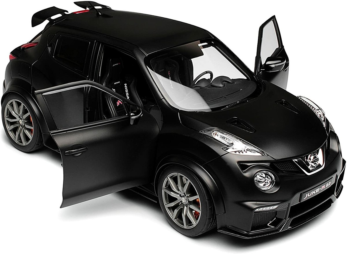 Nissan Juke 3 2.0 Matt Black 1/18 Model Car by Autoart 77458 for