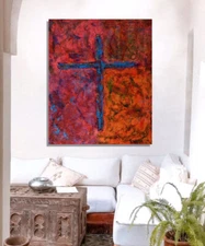 Mark Little, Original, 72” X 60”,extra Large,abstract, XXL, Painting,Giant 48 XL