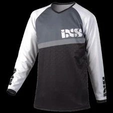 IXS PIVOT 6.1 YOUTH BMX Mountain Bike JERSEY BLACK / WHITE KS