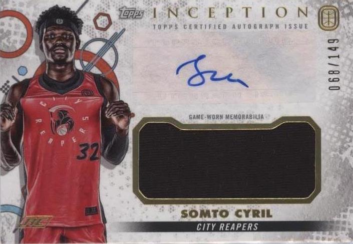 2022-23 Topps Inception OTE Overtime Elite - Somto Cyril #IARC-SC2 - 1 of 2
