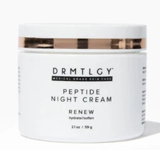 DRMTLGY Peptide Night Cream 2.1 oz Brand New  & Sealed