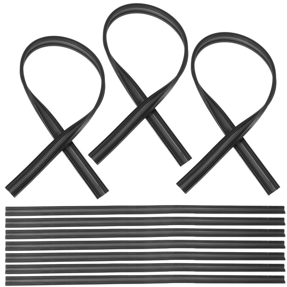 10 Pcs Wiper Strip Automotive Replacement Windshield Blades Car Winter