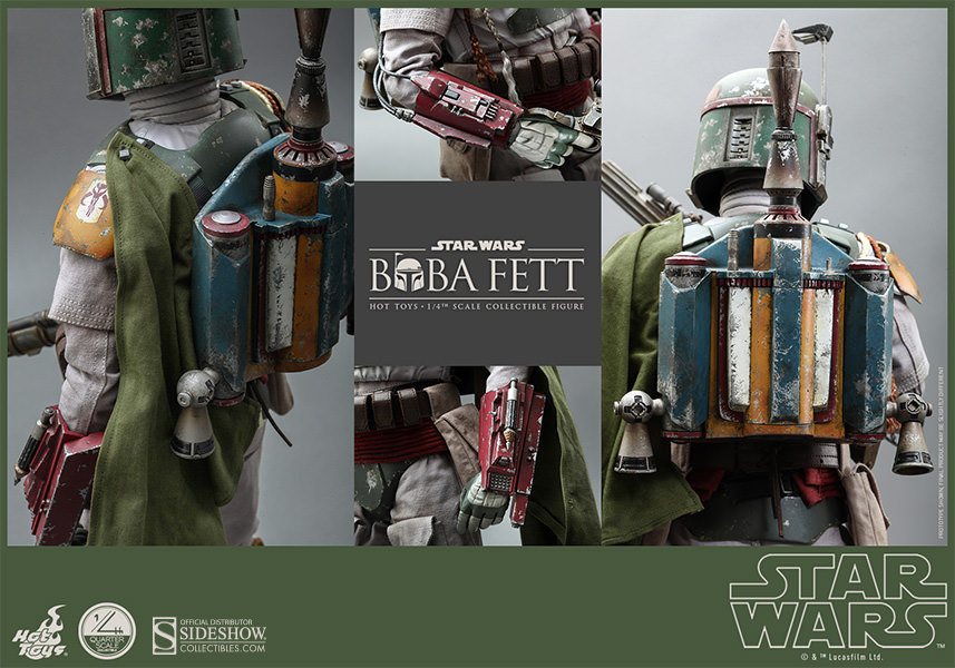 Hot Toys Star Wars Boba Fett 4 inch Action Figure - QS003
