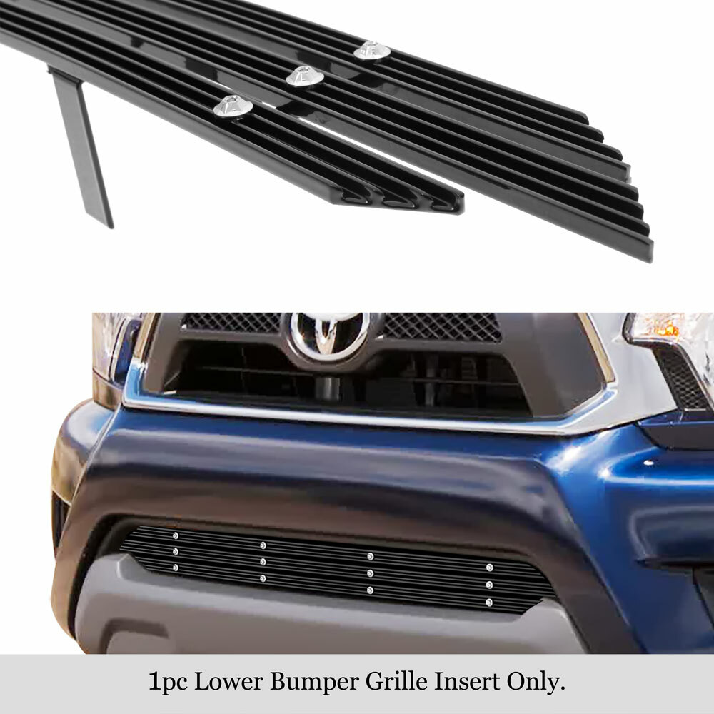 AAL Billet Grille Insert – Bolt-On For 2012-2015 Toyota Tacoma, Chrome Finish