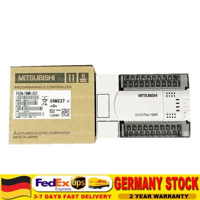 New In Box MITSUBISHI FX2N-16MR-001 FX2N16MR001 PLC Programmable Controller