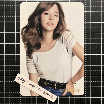 SUNNY Girls' Generation GENIE JAPAN Press limited official photo