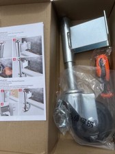 Homhoo Spring Loaded Gate Casters 4  Heavy Duty Gate Caster Wheels w/ Hardware